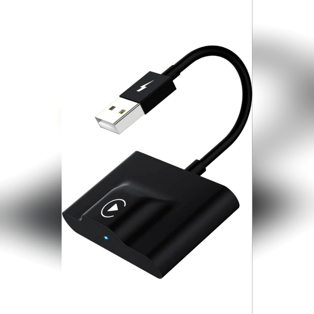 Teeran CarPlay Wireless Adapter for Factory Wired CarPlay 2024 Upgrade Plug & Pl